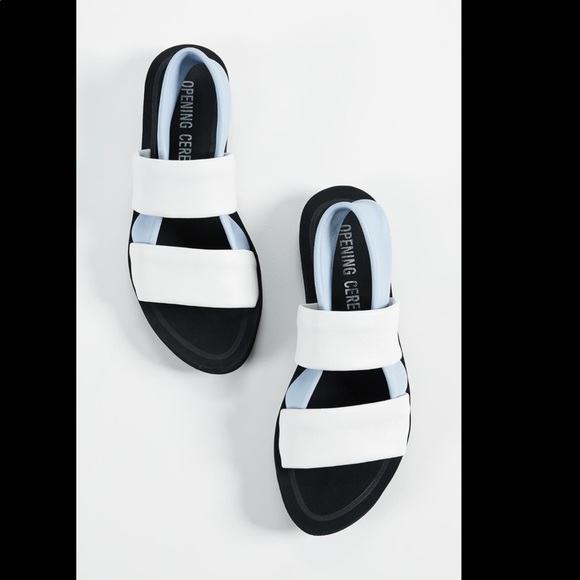 Opening ceremony  ELHENA LEATHER SLINGBACK SANDALS - Picture 2 of 16